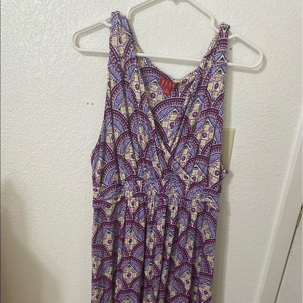 Purple Cotton dress